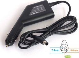 Zasilacz do laptopa Energy4U Energy4U CA38 19.5V / 3.33A (7.4x5.0mm + PIN) 65W, zasilacz samochodowy do notebooka HP
