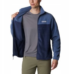 Columbia Polary męskie Steens Mountain 2.0 Full Zip Fleece Niebieskie S (1476671479)
