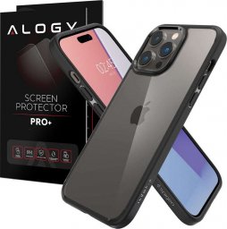  Spigen Etui obudowa case Spigen Ultra Hybrid do Apple iPhone 14 Pro Max Matte Black + Szkło