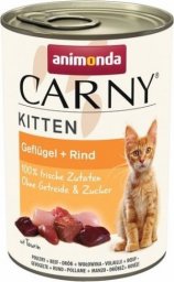  Animonda Carny Kitten smak: wołowina i drób 400 g
