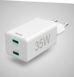 Ładowarka Hama Mini Power Delivery 2x USB-C  (201694)