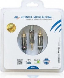 Kabel AbCom Kabel AB HQ Jack-Cinch 1,5m