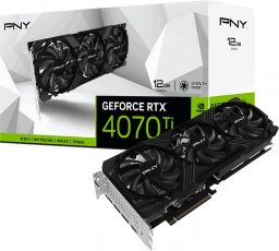 Karta graficzna PNY GeForce RTX 4070 Ti Verto 12GB GDDR6X (VCG4070T12TFXPB1)