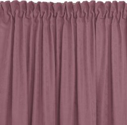 Homede Zasłona MILANA liliowy szenila 136x225 HOMEDE
