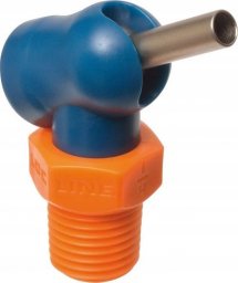 Loc-line Dysza wysokociśnieniowa XW do węża doprow. chłodziwo 1/8", 70 barow 4,1x31,8mm, niebiesko-pomarańczowa LOC-LINE