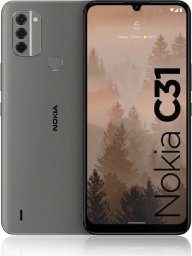Smartfon Nokia C31 4/128GB Szary  (S8101158)