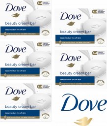 Dove  DOVE Beauty Cream Mydło w Kostce KREMOWE 100g ZESTAW x5