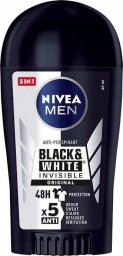  Nivea NIVEA Black&White Invisible męski sztyft 40ml