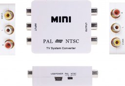 Adapter AV SwiatKabli Przejściówka / konwerter dwukierunkowy PAL- NTSC NTSC-PAL