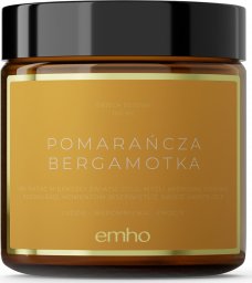  Emho Świeca sojowa POMARAŃCZA BERGAMOTKA - 100ml - Emho