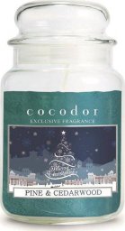 Cocodor Świeca zapachowa 550g Christmas Pine&Cedarwood PCA30462