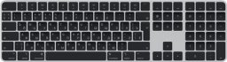 Klawiatura Apple Apple Magic Keyboard with Touch ID MMMR3RS/A	 Standard, Wireless, RU, Numeric keypad, Black, Bluetooth