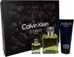  Calvin Klein CK SET (ETERNITY MEN EDT/S 100ML+ASB 100ML + EDT/S 15ML)