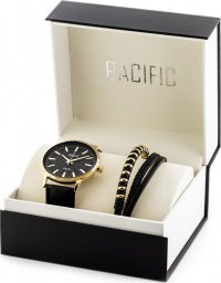 Zegarek Pacific ZEGAREK MĘSKI PACIFIC X0087-09 - komplet prezentowy (zy093b)