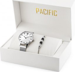 Zegarek Pacific ZEGAREK DAMSKI PACIFIC X6023-01 - komplet prezentowy (zy725a)