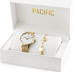 Zegarek Pacific ZEGAREK DAMSKI PACIFIC X6190-03 - komplet prezentowy (zy724b)