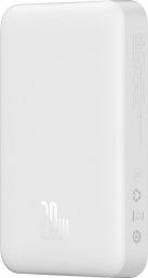 Powerbank Baseus Magnetic Mini 20W 10000mAh Biały 