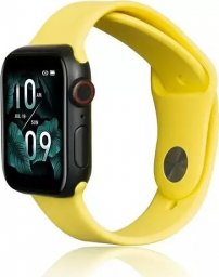  Pasek do smartwatcha Beline Silicone do Apple Watch 42/44/45/49mm żółty /yellow