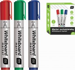 Interdruk Marker suchościeralny 3 kolory (12szt)