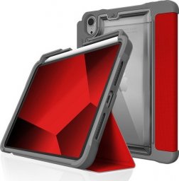 Etui na tablet STM Etui STM Dux Plus Apple iPad mini 2021 (6. generacji) MIL-STD-810G Pencil charger (Red)
