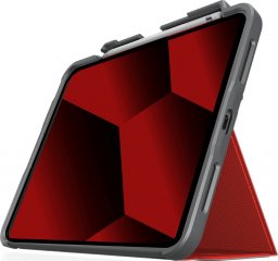 Etui na tablet STM Etui STM Dux Plus Apple iPad 10.9 2022 (10. generacji) MIL-STD-810G Pencil charger (Red)