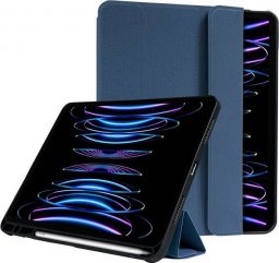 Etui na tablet Crong Crong FlexFolio  Etui iPad Pro 11 (2022-2021) / iPad Air 10.9 (5-4 gen.) z funkcją Apple Pencil (niebieski)
