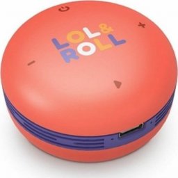 Głośnik Energy Sistem Głośnik Bluetooth Przenośny Energy Sistem Lol&Roll Pop Kids Pomarańczowy 5 W 500 mAh