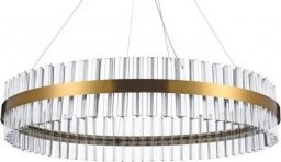 Lampa wisząca Azzardo Wisząca lampa glamour Francesca AZ5262 LED 50W mosiądz