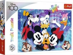  Trefl Puzzle 100el W świecie Disney jest wesoło 16462 Trefl