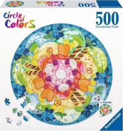  Ravensburger Puzzle 500 Paleta kolorów: lody