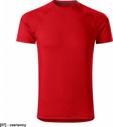  MALFINI Destiny 175 - ADLER - Koszulka męska, 160 g/m2, 5% elastan, 95% micro poliester, - czerwony L