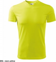  MALFINI Fantasy 124 - ADLER - Koszulka męska, 150 g/m2, 100% poliester, - neon yellow - rozmiar 3XL