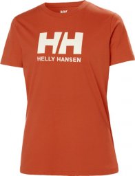  Helly Hansen Koszulka damska W HH Logo T-Shirt 34112_179, Pomarańczowa r. S