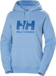  Helly Hansen Bluza damska W HH Logo Hoodie 33978_627, niebieska r. S