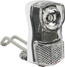  APG Lampka przednia XC210, 1W LED, 7 lux, bateryjna, biała