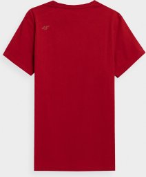  4f Tshirt Czerwony TTSHM536 r. M