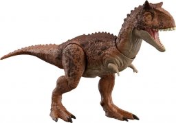 Figurka Mattel Jurassic World Karnotaur Dinozaur Ślady po starciu Figurka dinozaura HND19