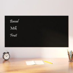 vidaXL vidaXL Ścienna tablica magnetyczna, czarna, 100x50 cm, szkło hartowane