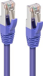  MicroConnect CAT6A S/FTP 20m Purple LSZH