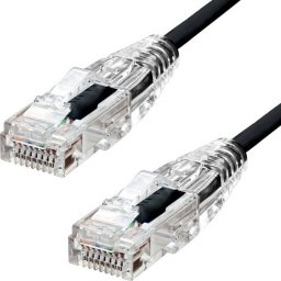  ProXtend ProXtend Ultra Slim CAT6 U/UTP CU LSZH Ethernet Cable Black 4m