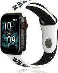  Beline pasek Apple Watch Sport Silicone 38/40/41mm biało-czarny white/black