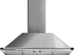 Okap Smeg NAS RTV AGD Okap przyścienny Smeg KTR110XE 110cm Stal