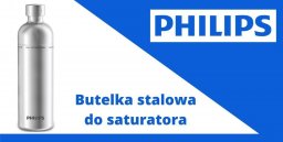  Philips Metalowa Butelka do saturatora inox ADD917STT/10