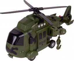  MalPlay Helikopter Wojskowy Ratunkowy z Światłem i Dźwiękiem