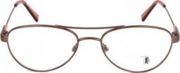 Tods Ramki do okularów Męskie Tods TO5006-049  52 mm Brązowy