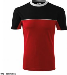  MALFINI Colormix 109 - ADLER - Koszulka unisex, 200 g/m2, 100% bawełna, - czerwony XL