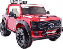 Import SUPER-TOYS AUTO NA AKUMULATOR ORYGINALNY FORD SUPER DUTY 4X4,24V,LAKIER WALIZKA, PRZESUWANE SIEDZENIE/SX2088