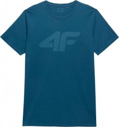  4f T-shirt męski 4F Koszulka z nadrukiem DENIM XXXL