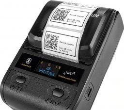 Drukarka etykiet Kim-Tech Bluetooth NFC USB mini drukarka