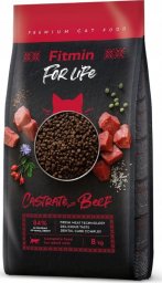  Fitmin  Cat For Life Castrate Beef 8kg